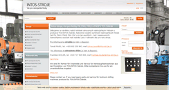 Desktop Screenshot of intos-stroje.cz